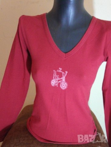 Дамска фанелка - mowntainbiker.at  XS, снимка 2 - Тениски - 40566403