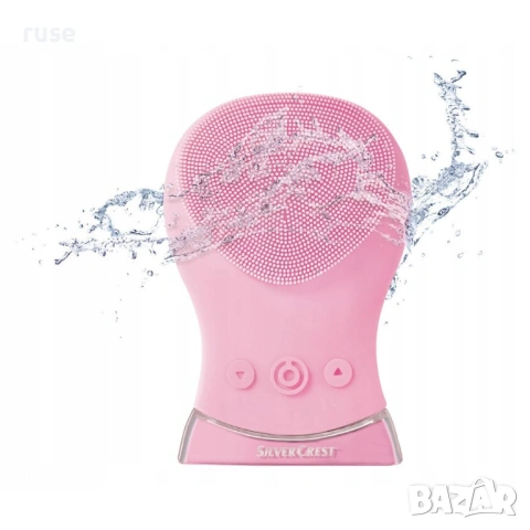 НОВА! Четка за почистване на лице SilverCrest акумулаторна водоустойчива