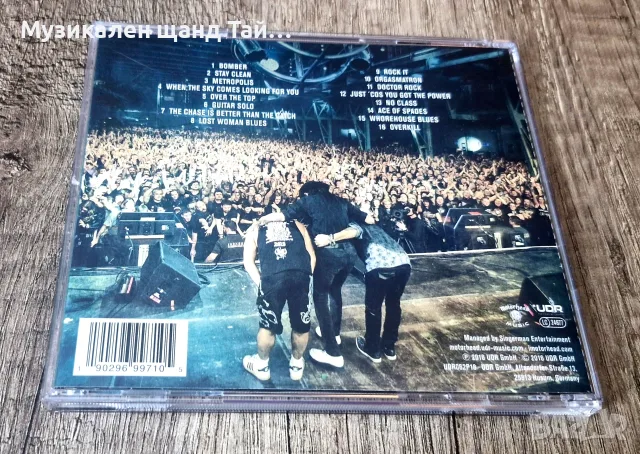 Компакт Дискове - Рок - Метъл: Motorhead – Clean Your Clock - Live, снимка 2 - CD дискове - 56248264