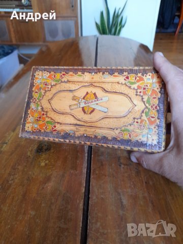 Стара кутия за цигари,табакера #3, снимка 2 - Антикварни и старинни предмети - 37527209