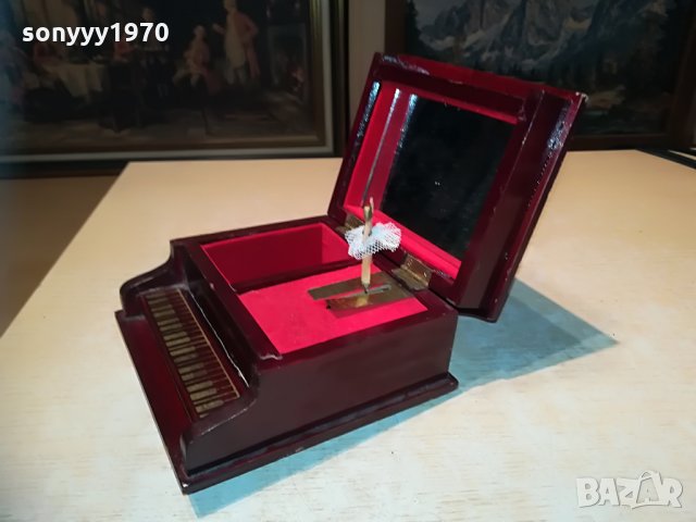 AL SWAN LAKE-музикална кутия-С БАЛЕРИНА-внос франция, снимка 3 - Колекции - 29491097