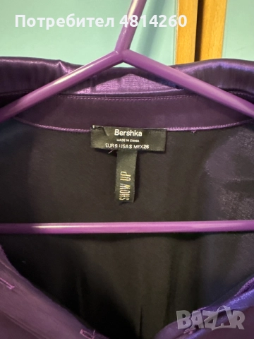 Къса риза Bershka, снимка 2 - Ризи - 56544353