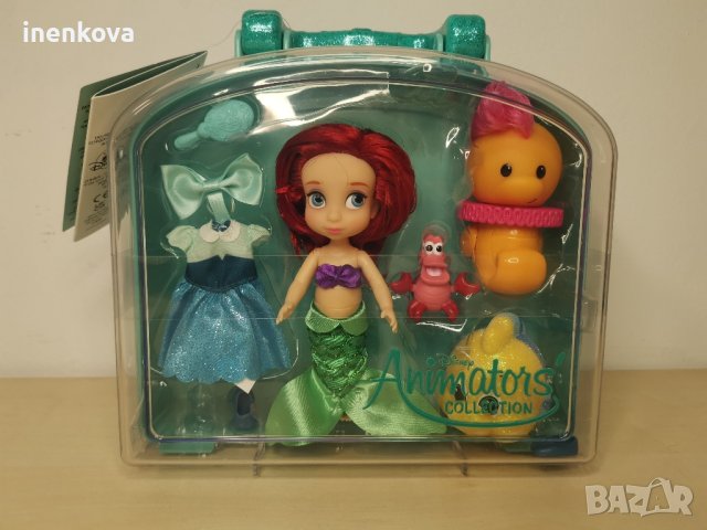 Малката русалка (Ариел) Дисни mini Animators 13см., снимка 3 - Кукли - 42871043