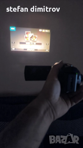 Sony с вграден проектор HDRPJ620B, Full HD,с вграден проектор, снимка 3 - Камери - 52470395