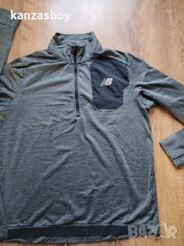 New Balance Impact Run Grid - мъжка термо блуза ХЛ, снимка 6 - Спортни дрехи, екипи - 52956996