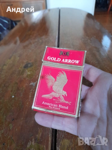 Кутия от цигари Gold Arrow