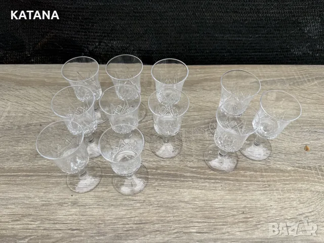 кристални чаши различни видове , снимка 5 - Сервизи - 56445289