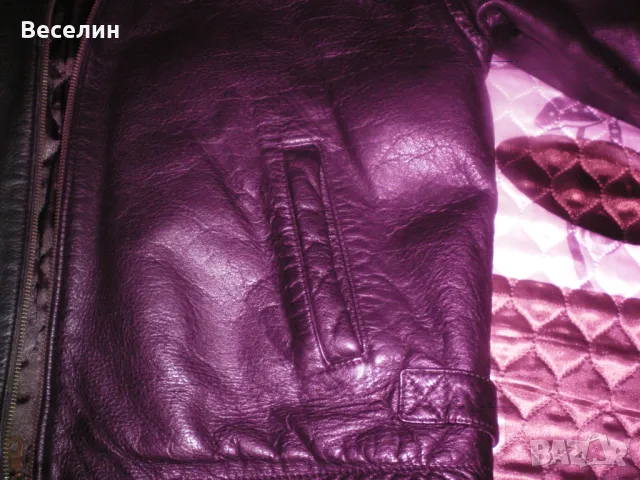 Мъжко кожено яке естествена кожа , снимка 7 - Якета - 50348518