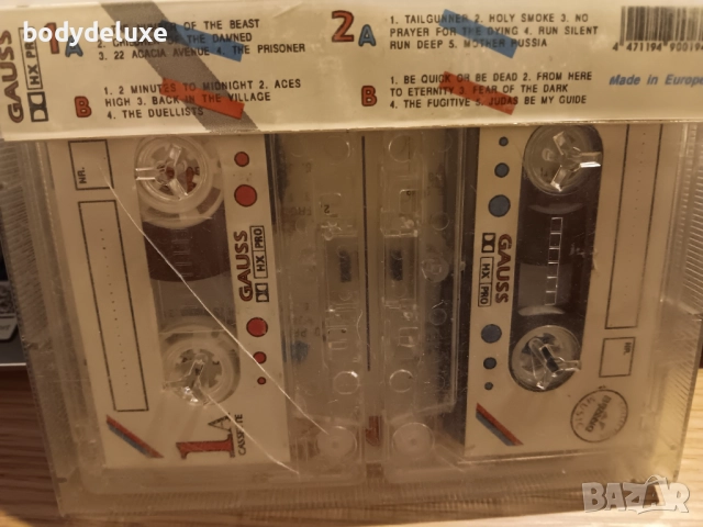 IRON MAIDEN "The BEST of" двойна касета, снимка 2 - Аудио касети - 52990888