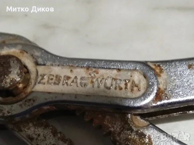 zebra würth клещи гарга 21 см, снимка 3 - Клещи - 49486558