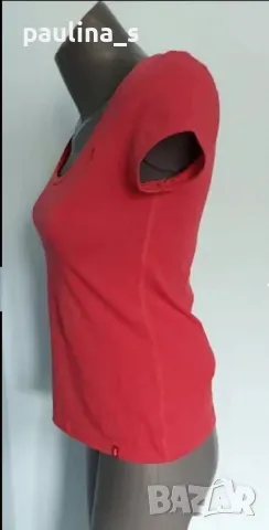 Два броя / "Esprit" Еластична блуза тип тениска / черна и червена / унисайз , снимка 10 - Тениски - 26368319