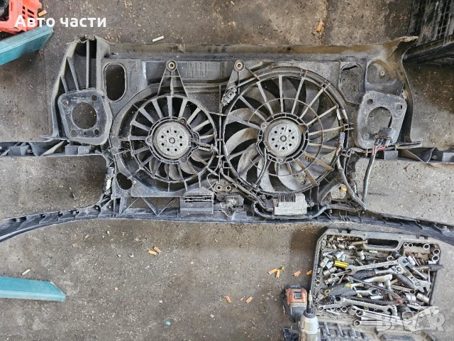 Audi A4 S4 B6 8E 8H Вентилатор за охлаждане на електрическия радиатор 8E0121205N 8E0959501D 870669Z