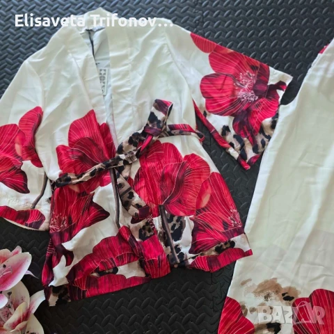 Дамско кимоно сатен, снимка 1