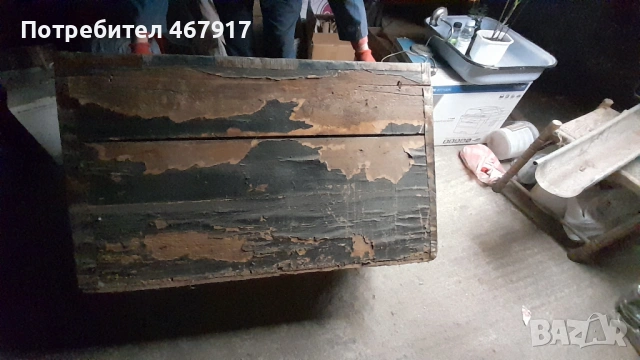 Дървен сандък 1, снимка 4 - Антикварни и старинни предмети - 54166853
