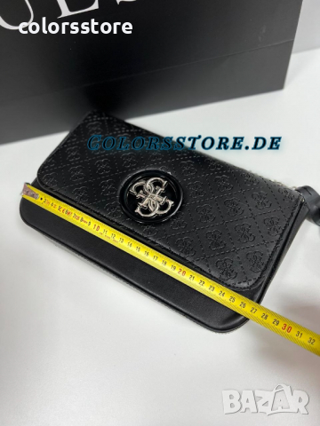 Черна чанта Guess код DS207, снимка 3 - Чанти - 36403864