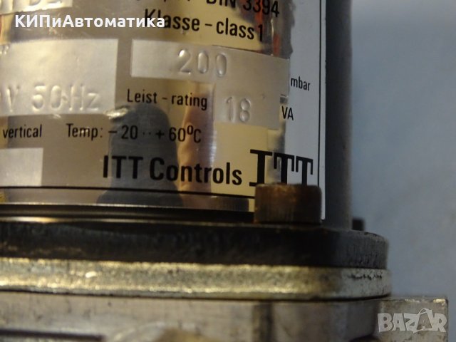 Магнет-вентил ITT Controls DGC SA-101 gas solenoid valve, снимка 7 - Резервни части за машини - 34547775