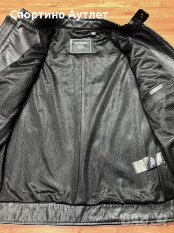 HARLEY DAVIDSON Юбилейно 120 Години 97051 Кожено Яке Кожа 2XL XXL, снимка 8 - Якета - 49257277