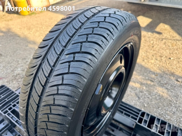 ЧИСТО НОВА Резервна гума Michelin+Джанта 15цола 5x100 за Subaru Legacy,Impreza, снимка 10 - Гуми и джанти - 53896115