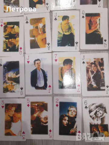 Колекционерски карти за игра ТИТАНИК 54 броя, снимка 1