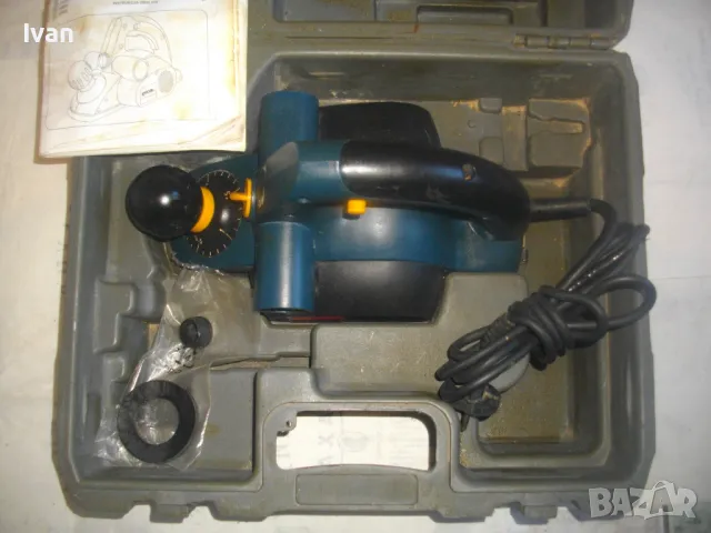 ЗА ЧАСТИ ЗА РЕМОНТ RYOBI L175 ЕЛЕКТРИЧЕСКО РЕНДЕ ХОБЕЛ 750 ВАТА/82мм НОЖОВЕ/0-2мм СТРУЖУВАНЕ С КУФАР, снимка 9 - Други инструменти - 48401565