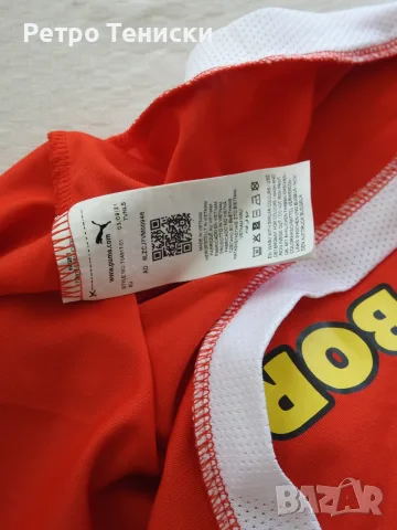 Тениска PUMA — Мъже размер XL Червено, снимка 6 - Тениски - 56319304
