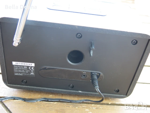 Мини DAB/FM радио Tiny Audio M9, снимка 3 - Радиокасетофони, транзистори - 50710971