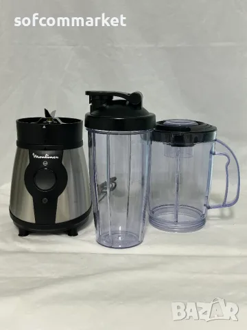 Мини блендер Moulinex Blend&Go LM1B1D10 (300W) – С 6 мес. гаранция!, снимка 5 - Блендери - 55926730