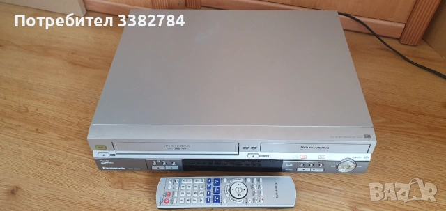 Panasonic DMR-ES30 DVD recorder VHS recorder с дистанционното управление, снимка 6 - Плейъри, домашно кино, прожектори - 53935216
