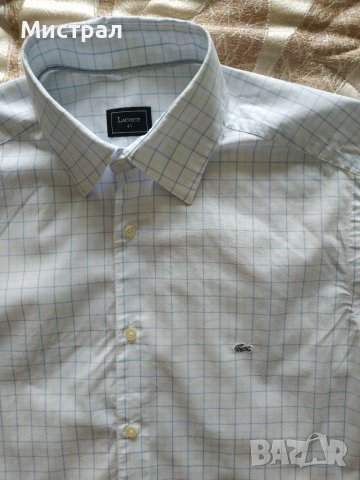 Перфектна риза Lacoste , снимка 1 - Ризи - 37801914
