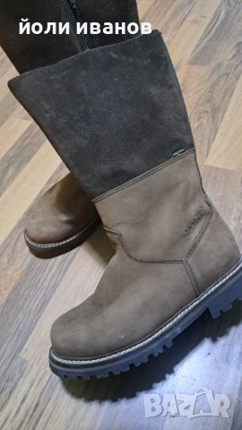 Meindl -gore tex-зимни кожени ботуши висок клас 36 номер