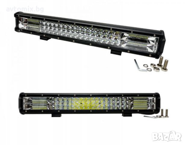 ОТ 50 ДО 70 СМ Супер мощен LED BAR, 59.2 см, 12v/24v, 288W, снимка 1 - Аксесоари и консумативи - 38315745