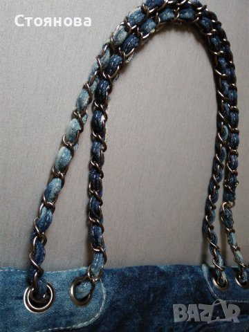 Чанта от дънков плат, снимка 4 - Чанти - 44369022