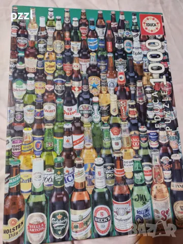 Пъзел "Beers" Educa 1000 части, снимка 1