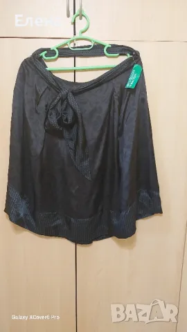 Пола Benetton. 100% вискоза. размер XL. Нова. , снимка 9 - Поли - 50303968