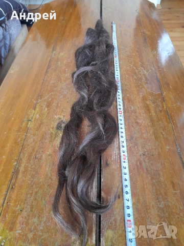 Стара естествена коса #6, снимка 5 - Други ценни предмети - 54174370