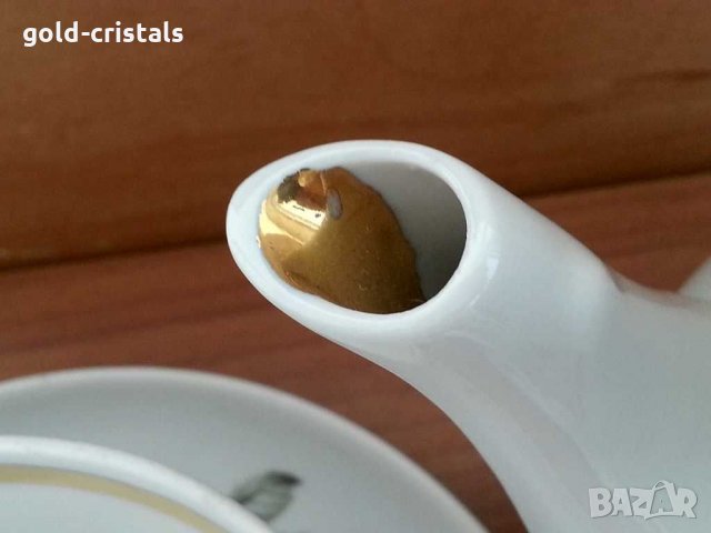 Руски порцеланов сервиз за чай , снимка 16 - Антикварни и старинни предмети - 30295651