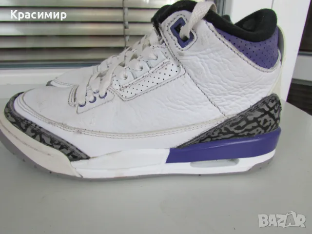 Nike Air Jordan 3 Retro 'Dark Iris', снимка 1 - Детски маратонки - 49565486