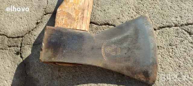 Стара брадва с дълга дръжка Ochsenkopf#1, снимка 5 - Антикварни и старинни предмети - 47851052