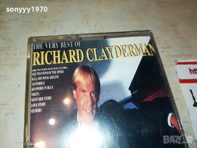 RICHARD CLAYDERMAN-КАСЕТА 2809221806, снимка 2 - Аудио касети - 38150002