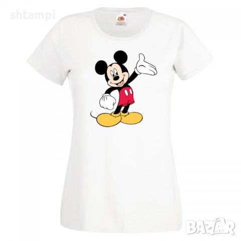Дамска тениска Mickey Mouse 2 Мини Маус,Микки Маус.Подарък,Изненада,, снимка 9 - Тениски - 36526381