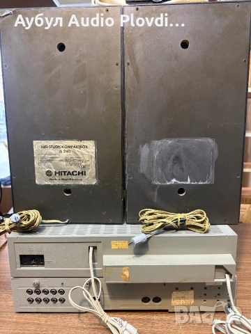 Аудио Система Philips F-4130 Усилвател Philips F-2212 Радио  Hitachi LS-230, снимка 6 - Аудиосистеми - 53022763