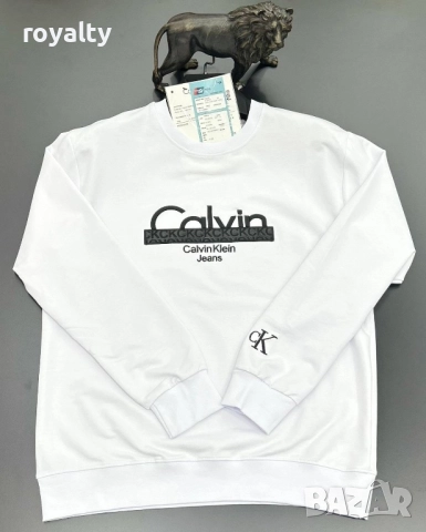 Calvin Klein Бяла Мъжка Блуза 