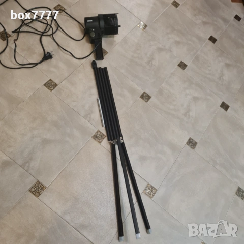 Антикварна сценична / студийна лампа Osram в отлично състояние., снимка 4 - Други ценни предмети - 53079553