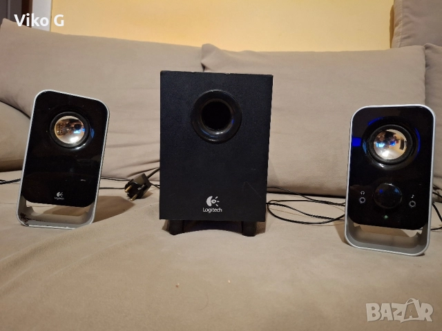 Субуфер с колони Logitech Speker system Z323, снимка 3 - Аудиосистеми - 51923472