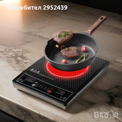 Единичен индукционен котлон Cheffinger CF IND200 2000W