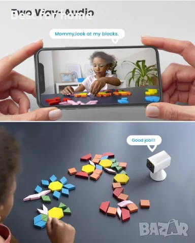 ieGeek ZS-GX7S Акумулаторна WiFi камера висок клас, снимка 11 - Комплекти за видеонаблюдение - 48351270