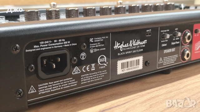 Hughes & Kettner Black Spirit Floor 200, снимка 3 - Китари - 53183569