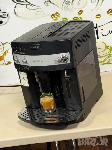 Кафемашина кафе автомат delonghi magnifica с гаранция, снимка 5 - Кафемашини - 53986579