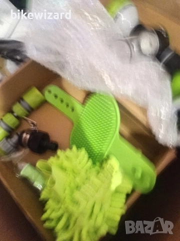 Пистолет за поливане WLZP, 10 регулируеми режима на пръскане, за миене на автомобили и др. НОВО, снимка 7 - Градински инструменти - 52553915