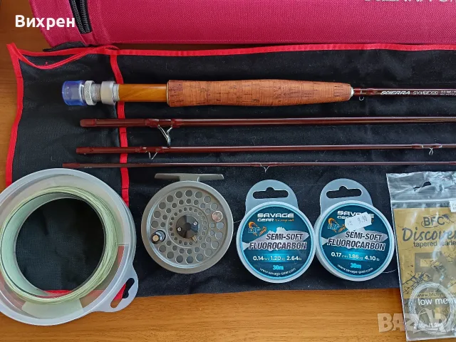 Scierra & Daiwa Мухарски Комплект, снимка 2 - Макари - 55707365